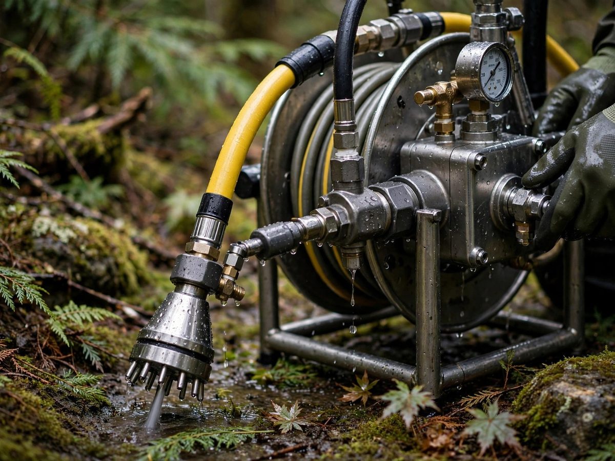 Hydro jetting equipment used by Kent Apex Plumbing